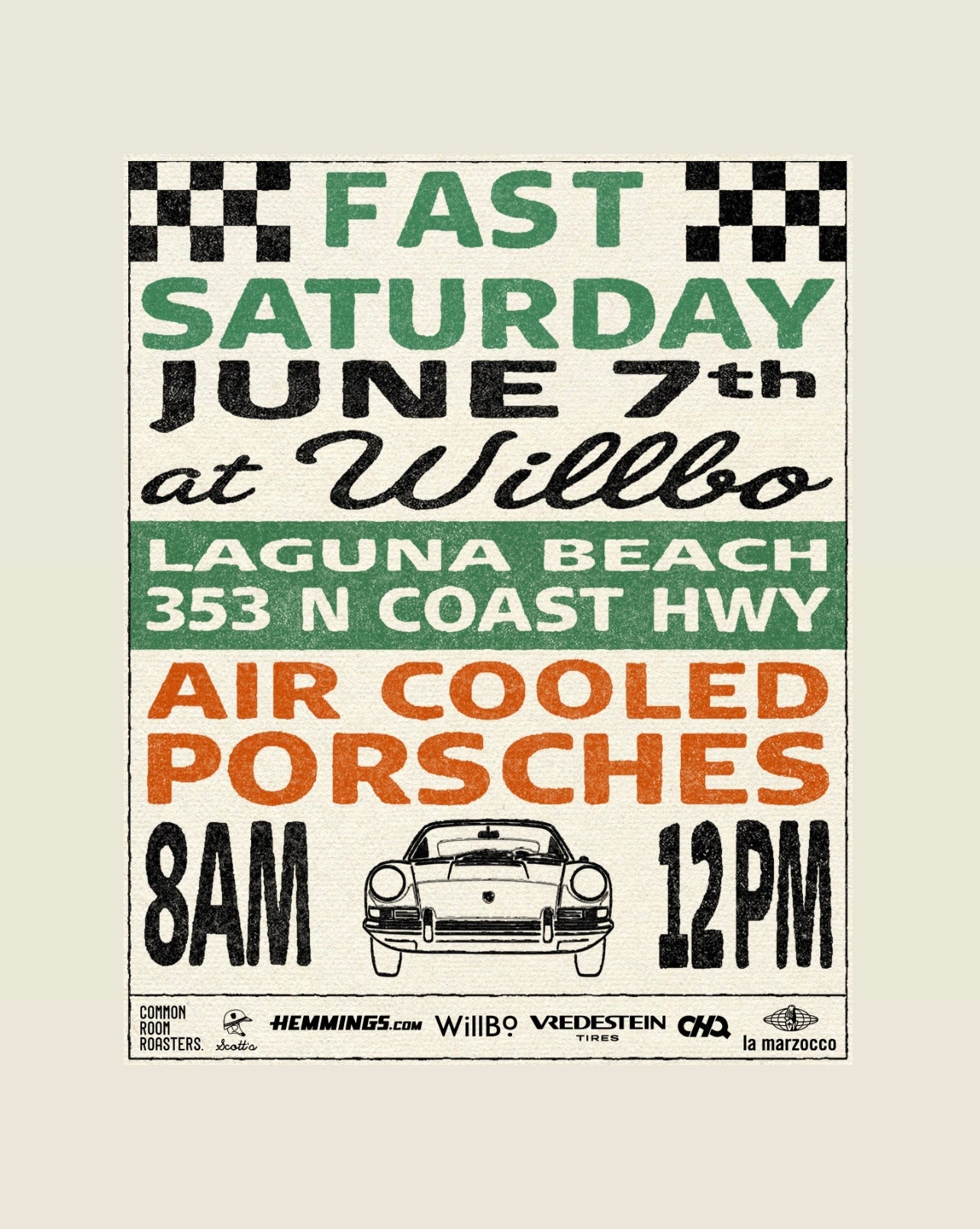 FS 8 WILLBO POSTER 24x32 – Fast Saturday Co.